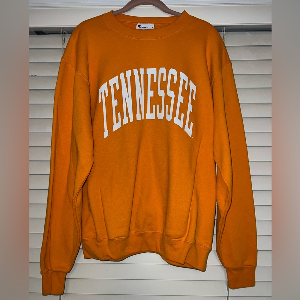 Champion Orange Crewneck Sweater